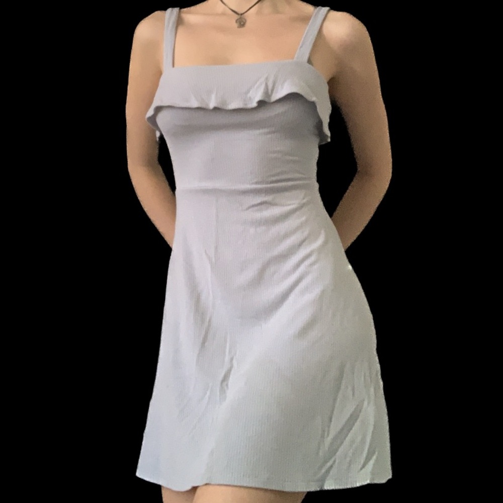 Baby Blue Mini Dress